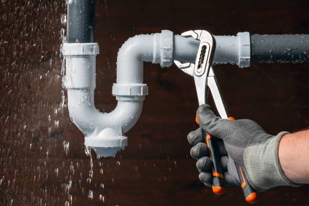 Professional Gas Line Repair technician working in Caldwell, TX